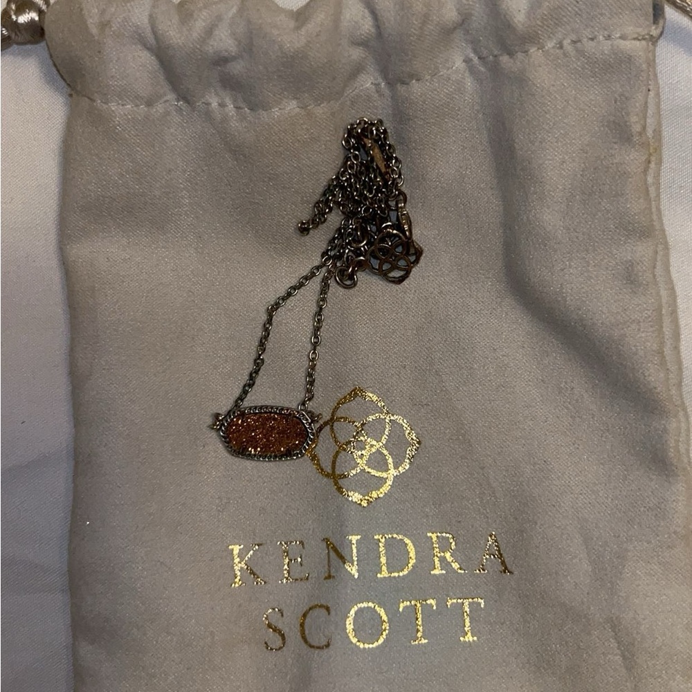 Rose gold Kendra Scott
